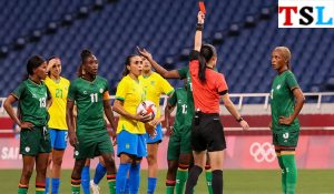Brazil vs Zambia women football tokyo 2020