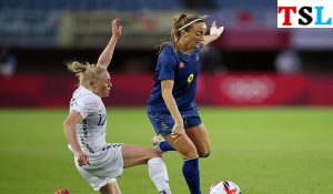 Sweden vs New Zealand women football tokyo 2020