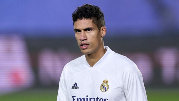 France's defender Raphael Varane's wife Camille Tytgat arrives to News  Photo - Getty Images