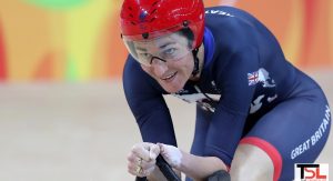 Sarah Storey in action