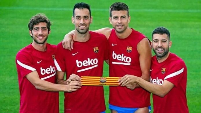List of all new 4 captains of Barcelona