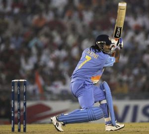 MS Dhoni's century against Hong Kong