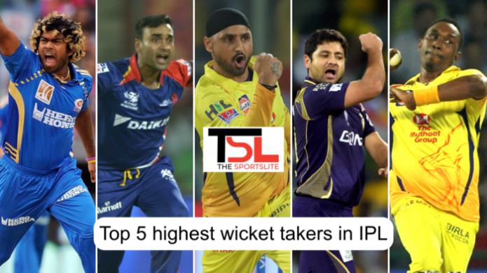 Top 5 highest wicket takers in IPL