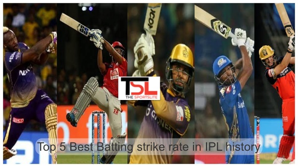 Top 5 Best Batting strike rate in IPL history