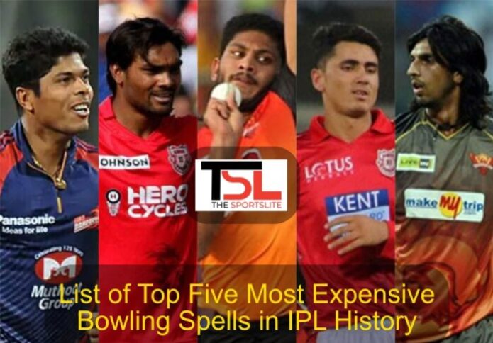 Top Five Most Expensive Bowling Spells in IPL History