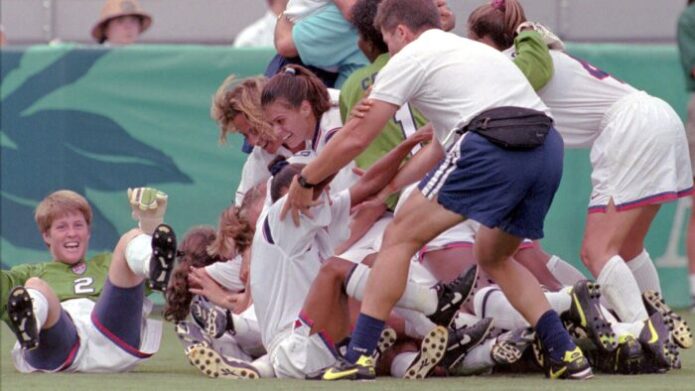 Women's football tournament olympics 1996