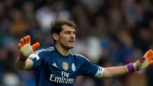 Iker Casillas holds the record of most appearances in UEFA Champions League(177)