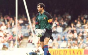 Andoni Zubizarreta - Holds the record of all-time highest cleansheets