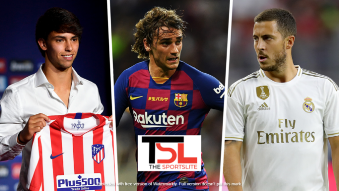 Top five all-time Highest incoming Transfers in La Liga