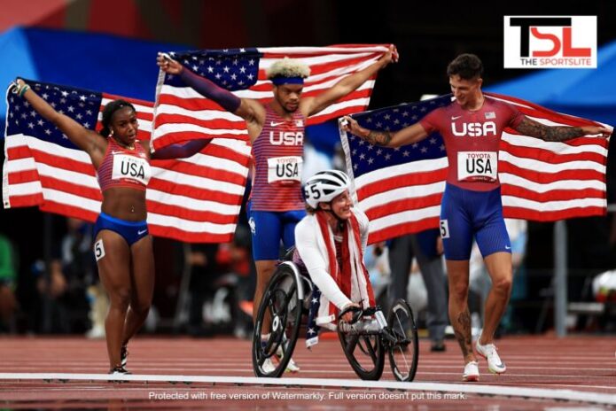 Tokyo Paralympics 2020: USA wins first ever Universal 4x100 metres relay at the games