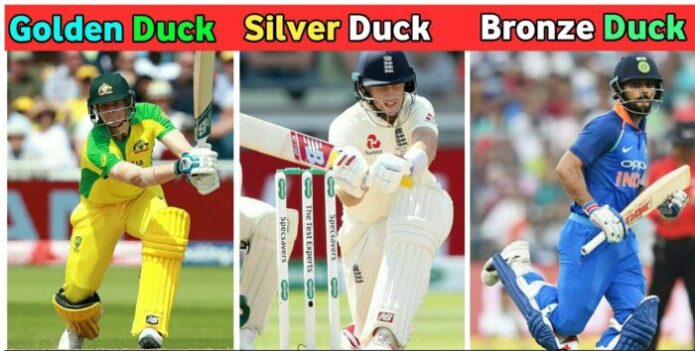 all types of ducks in cricket