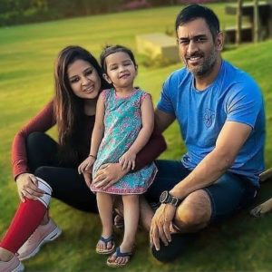 Ziva Dhoni family