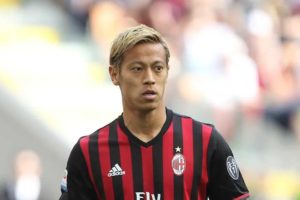 Keisuke Honda Top Five Asian Players with Most appearances in Serie A