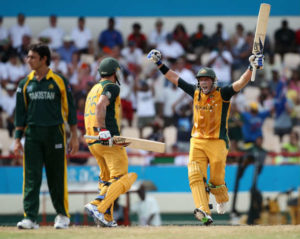 Mike Hussey Mitchell Johnson Top Five highest 8th Wicket Partnerships in T20 World Cup