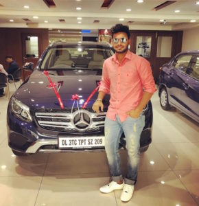 Rishabh Pant Car