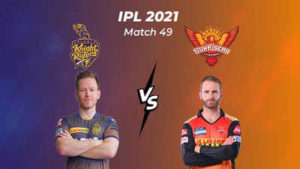 IPL 2021 Match 49, SRH vs KKR-Man of the Match award