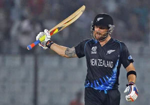 Brendon McCullum - 5th ranked players to hit most fours in T20 World Cup