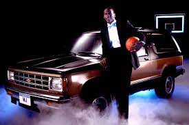 Michael Jordan With His Car