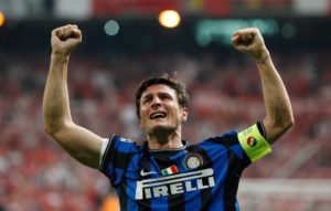 Javier Zanetti Top 5 South American players with most appearances in Serie A