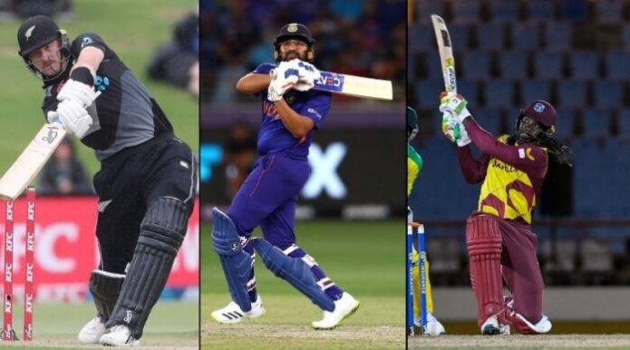 Top 5 players with most sixes in international cricket