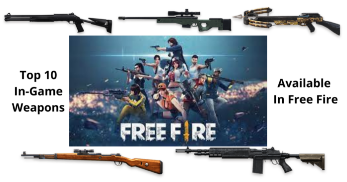 weapons in free fire