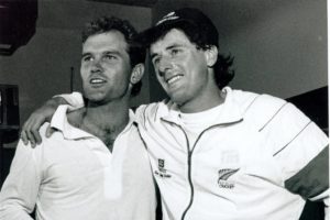 Andrew Jones and Martin Crowe- 3rd in the list of top five highest partnerships in test cricket