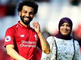 Mohamed Salah and Magi Sadeq - Mohamed Salah's wife