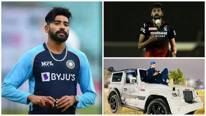 Mohammed Siraj Net Worth 2024, IPL Price, Annual Income, Endorsements, House, Cars, and more