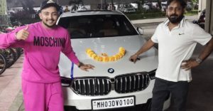 Prithvi Shaw BMW