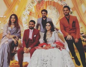 Rahul Tewatia marries Riddhi Pannu