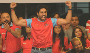 Owner Jaipur Pink Panthers- Abhishek Bachchan
