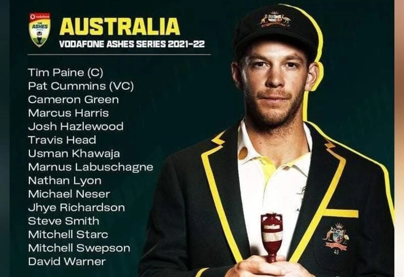 Australia squad for Ashes 2021