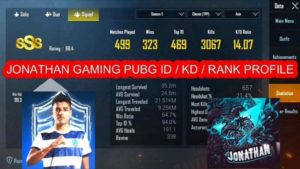 Jonathan PUBG ID