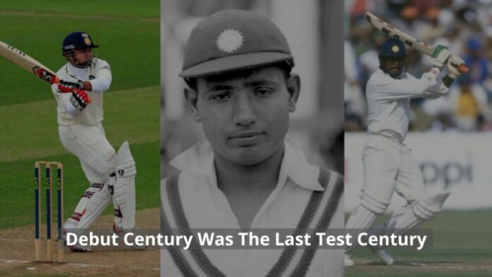 Indian Batsmen Whose Debut Century Became Their Last Test Century