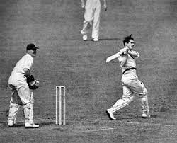 Nell Harvey during his knock of 204
