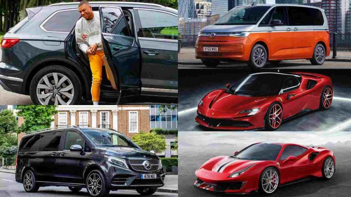 Kylian Mbappe Cars Collection in 2023