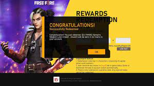 Redeem Code In Free Fire