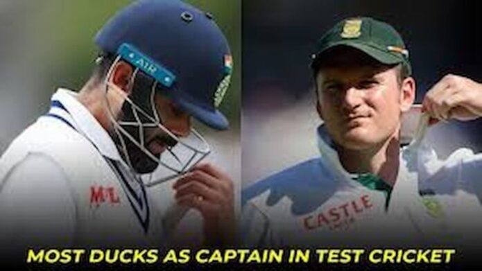 most ducks by captains in test cricket