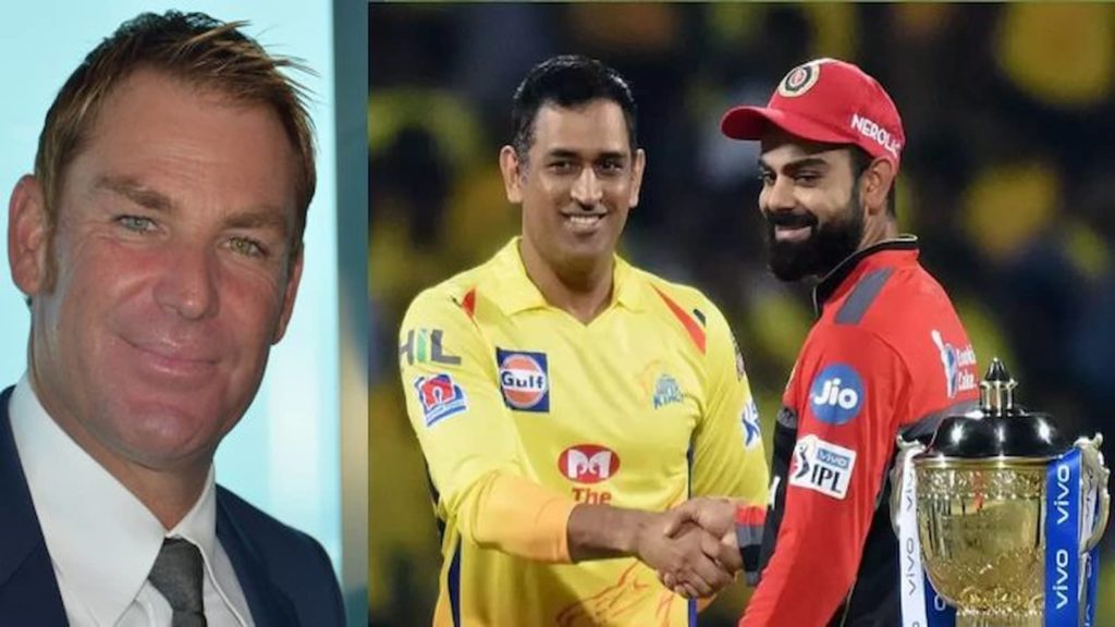 shane warne leaves out ms dhoni and virat kohli