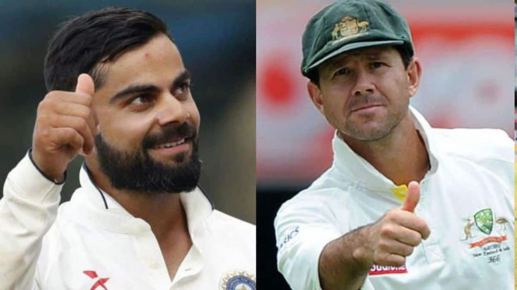 Ricky Ponting comes in support of Virat Kohli. 