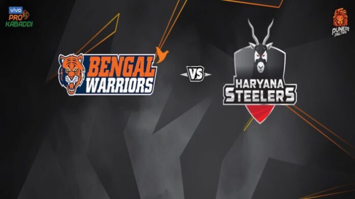 Bengal Warriors VS Haryana Steelers Predicted Fantasy 7, Match Preview Head-To-Head, Broadcast Details Other Stats – PKL 2021-22 Match No. 38