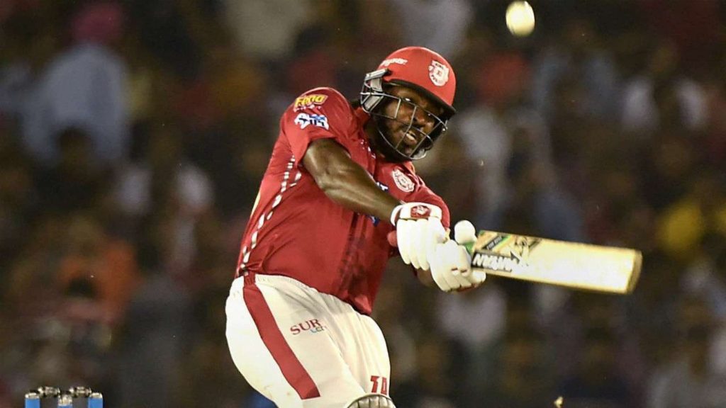Chris Gayle 104 not out