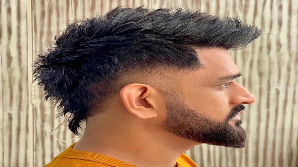 In Pics As MS Dhoni debuts the Vhawk heres a look at his iconic  hairstyles