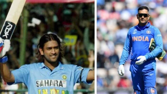 MS Dhoni first and last international century