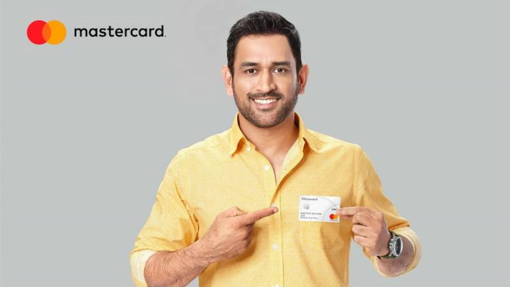 Mastercard, Dhoni, ambassador