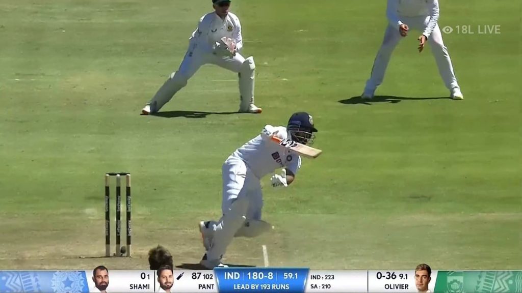 pant's unorthodox shots