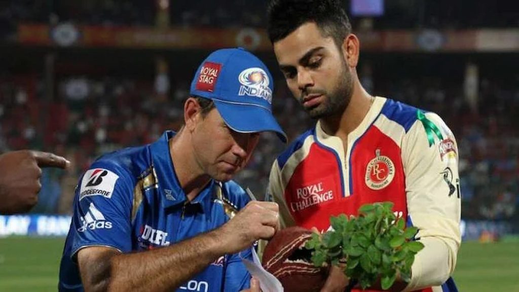 Ricky Ponting comes in support of Virat Kohli. 