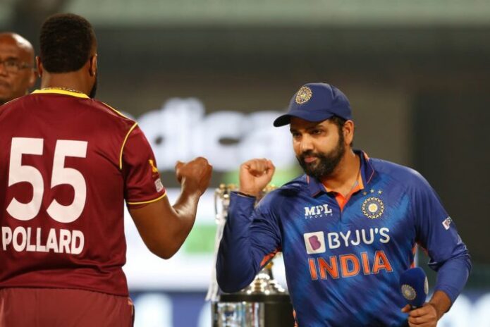 Who won man of the match [MOM] in Ind vs WI 1st T20I, Today?