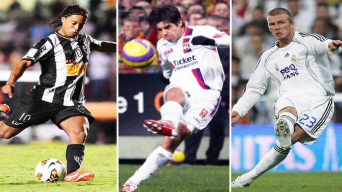 top 10 players with most freekicks in football history