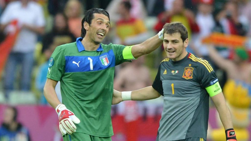 Gianluigi Buffon and Iker Casillas - Best goalkeeper in the world